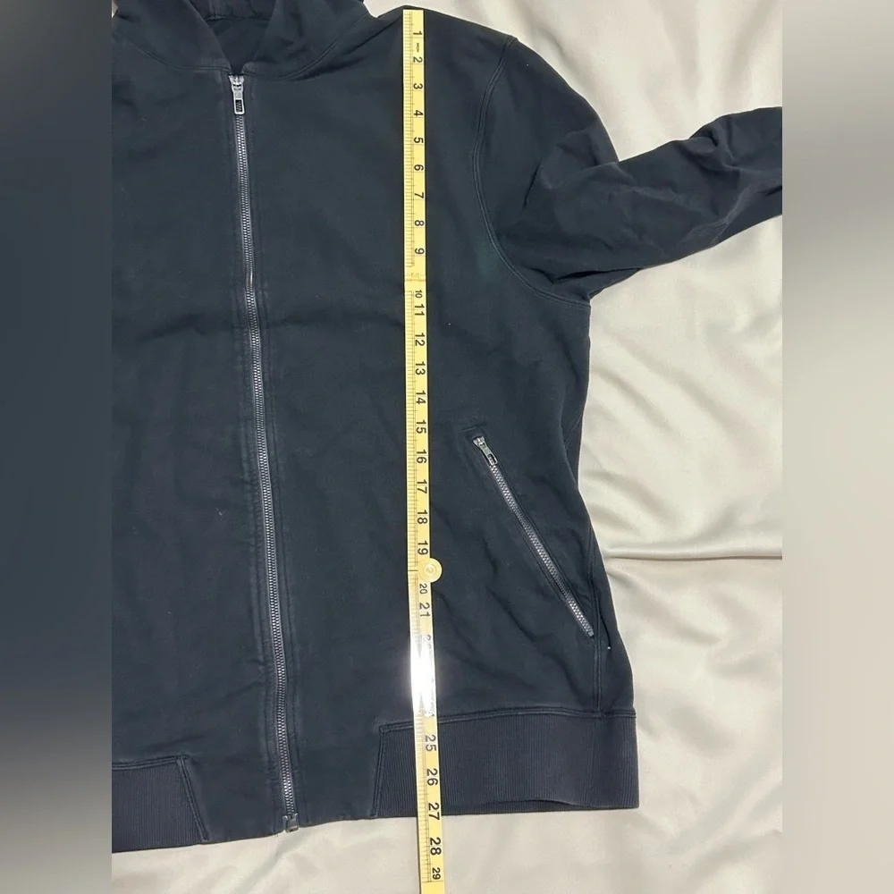 Lululemon Men’s Cross Cut Hoodie Jacket in Black - XL